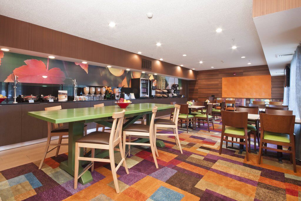 伍德兰南万豪休斯顿费尔菲尔德套房酒店 兀兰 外观 照片